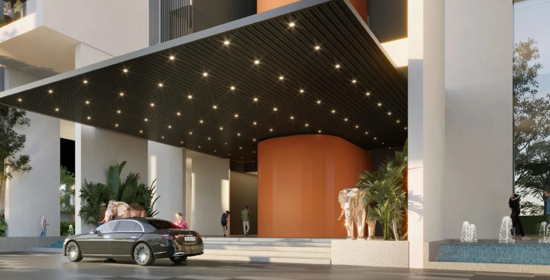 the residential luxury real-estate sector